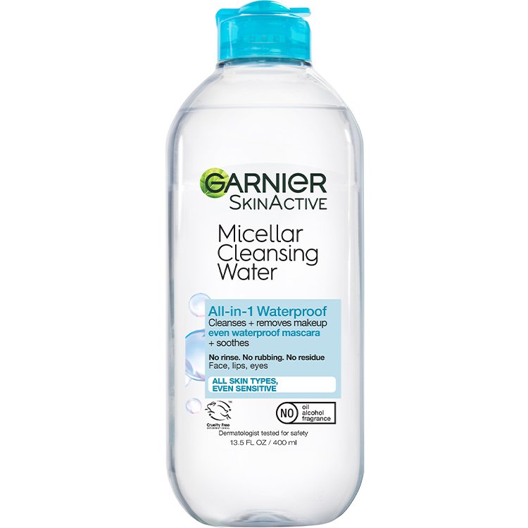 Front view of Blue Cap Cleansing Water All-in-1, All Skin Types